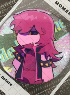 【幕醒森林】三角符文周边Ralsei吧唧徽章立牌色纸钥匙扣同人谷