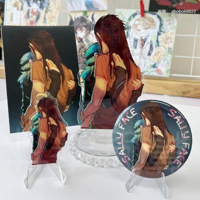 SallyFace周边sallarry吧唧徽章