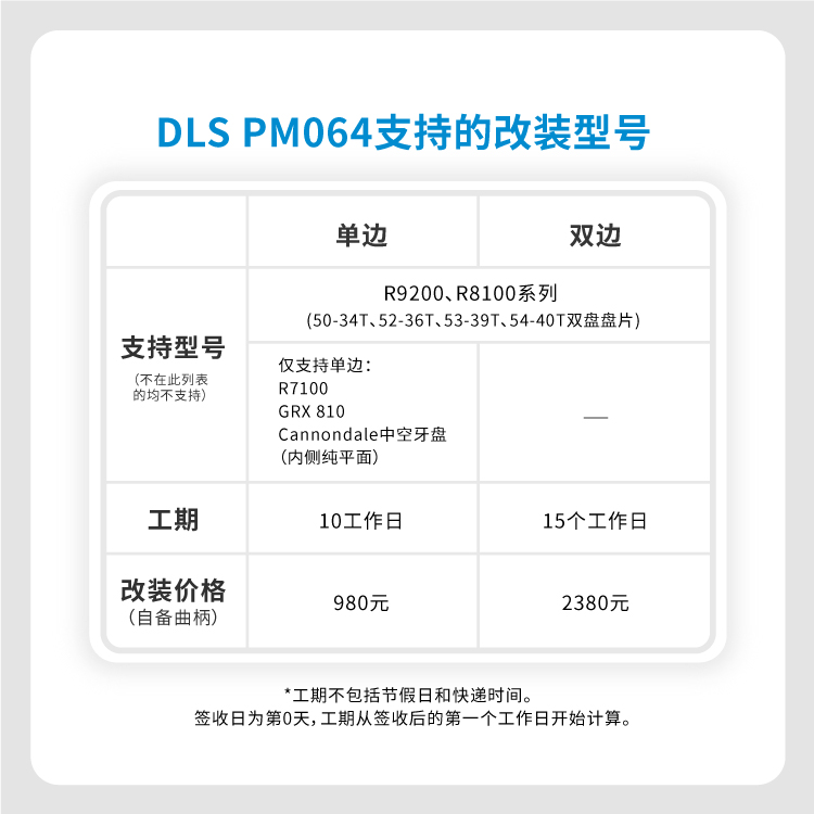 SIGEYI思各异 DLS单边双边功率计 Shimano 9200 8100改装PM064