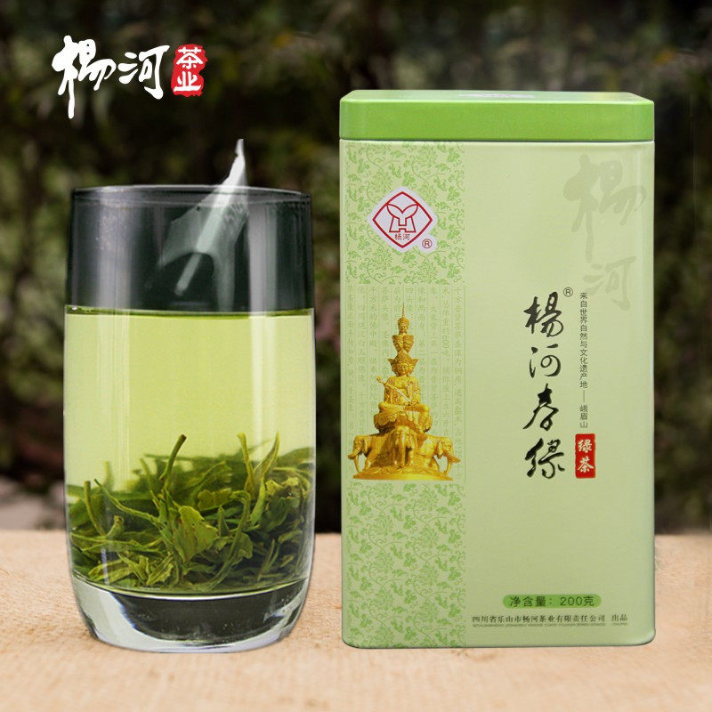 杨河春绿200g灌装碧螺春四川峨眉山茶2026明前毛峰马边高山绿茶叶