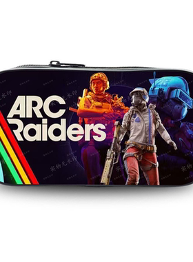 ARC Raiders小学生笔袋男大容量多功能铅笔文具袋三层创意高颜值