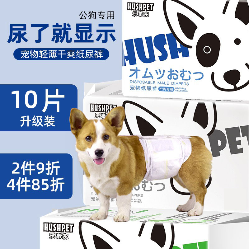 狗狗尿不湿公狗专用宠物小型柯基