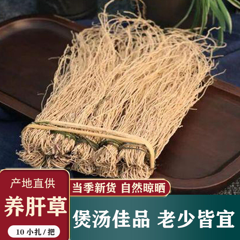 养肝草10小扎中药材丝线根儿童开胃草食材煲汤煮水无硫龙须草