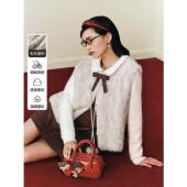 上衣C1BGG1125 宽松无袖 商场同款 甜美圆领叠穿马甲2026春新款