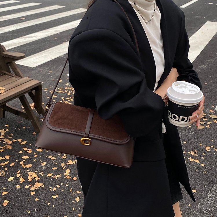 2026冬季新款斜挎包PU小方包车缝线2025年冬季黄棕色均,箱包皮具/热销女包/男包,小方包,淘宝优惠券,粉丝福利购,淘宝优惠卷