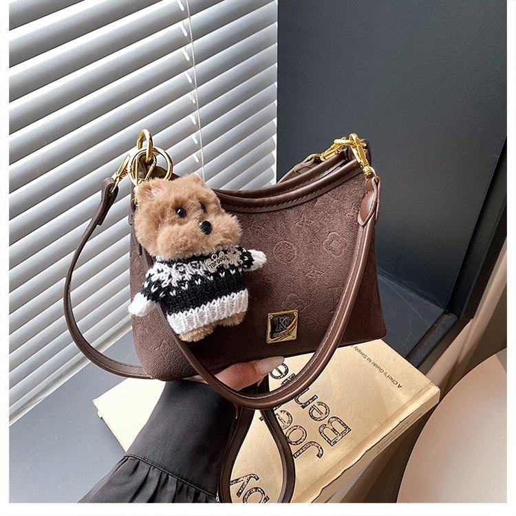 2026冬季新款小方包卡其小号带挂件单肩斜挎手提包卡其大号带挂件,箱包皮具/热销女包/男包,小方包,淘宝优惠券,粉丝福利购,淘宝优惠卷