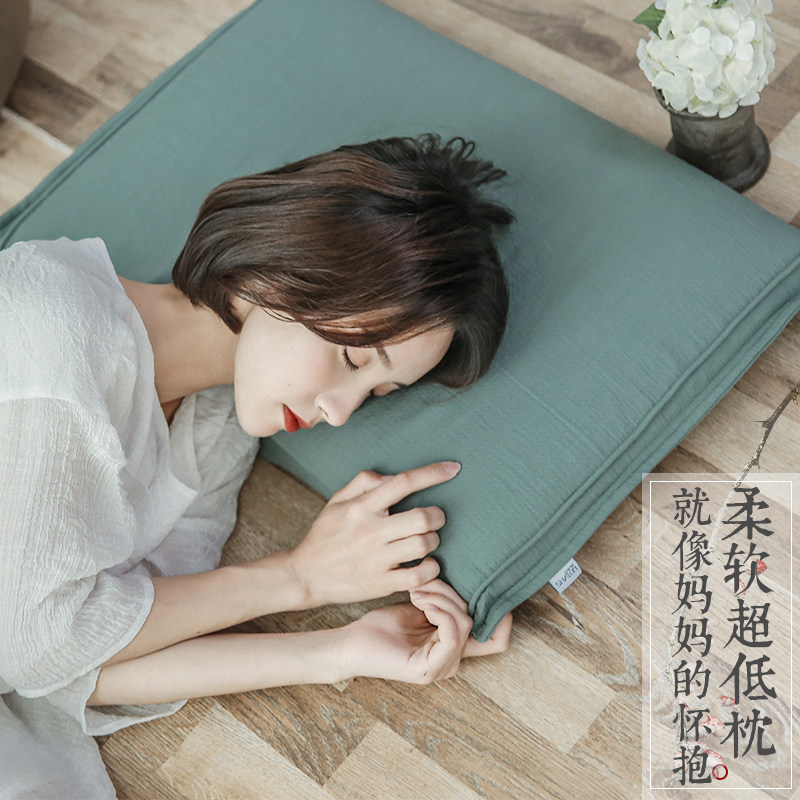 成人儿童超柔超低枕头淳梦记忆棉