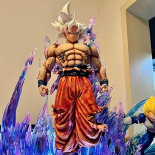 非盲盒七龙珠LS自在极意功悟空白发觉醒孙悟空GK手办男生桌面摆件