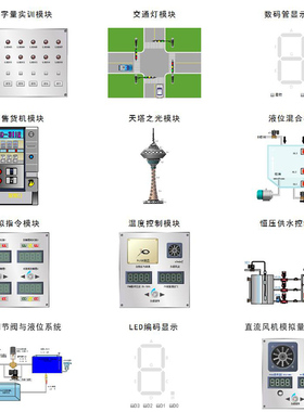 PLC软件西门子S7200SMART仿真软件电工培训变频器基础知识技能