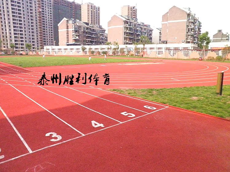 学校体育场新国标环保透气型混合型复合型全塑型塑胶