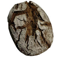 Rye sourdough hard European-style bread, rye multi-grain salty, Ruben FIG German sourdough bread thumbnail 2
