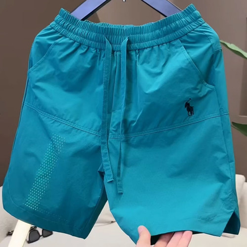 免费试穿~小马刺绣短裤速干五分