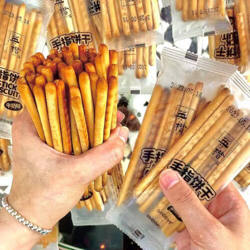 酥香浓手指饼干牛奶巧克力饼干棒
