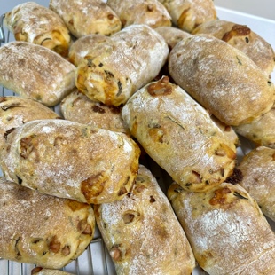 低脂全麦恰巴塔面包胚手作营养早餐无油轻食代餐饱腹解馋现做现发