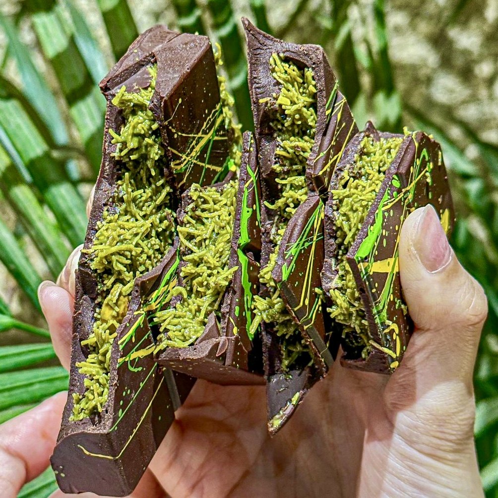 迪拜风格巧克力浓郁可可脂发顺丰