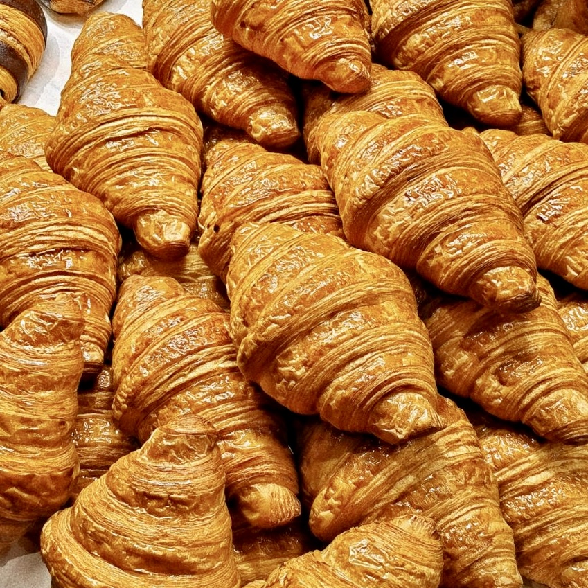 健康早餐面包牛角可颂面包松软