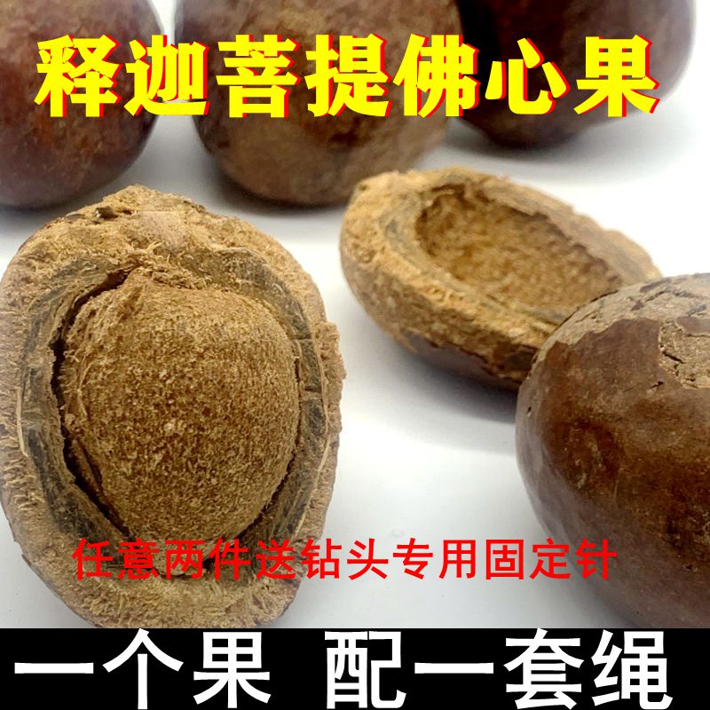 佛心果原籽金包玉老油料释迦菩提超大老红千眼菩提象牙白彩果吊坠 饰品/流行首饰/时尚饰品新 菩提 原图主图