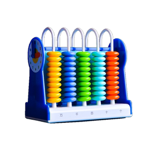 得力计数器小学一年级儿童数学教具学具盒小棒加减法记数神器算盘