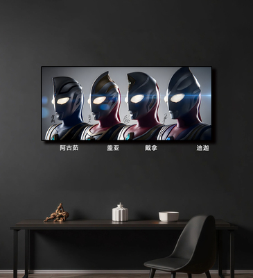 ultraman平成奥特曼阿古茹盖亚戴拿迪迦人间体签名鼠标垫装饰画