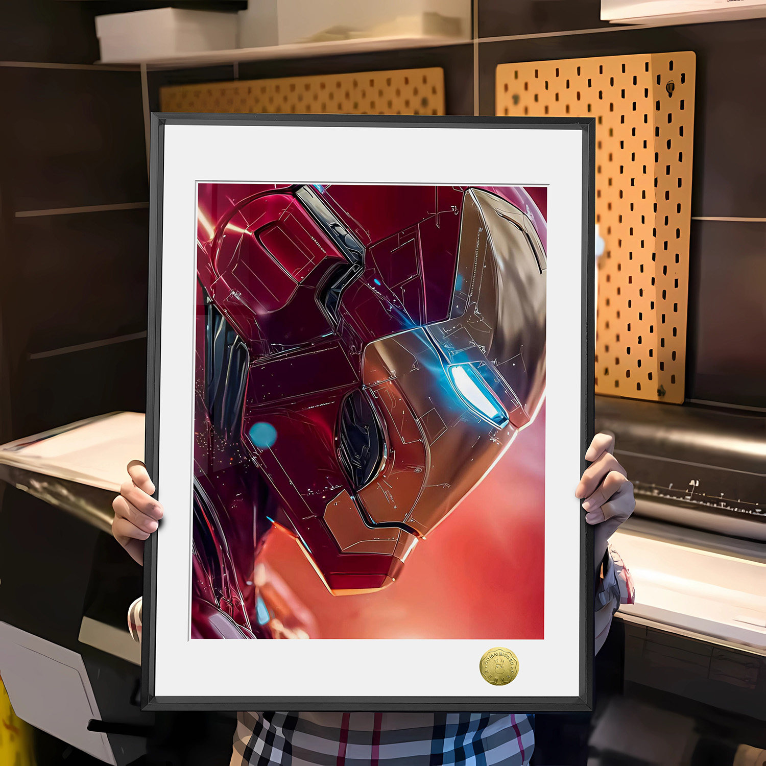 钢铁侠Mark 凝视钢铁之眸同人周边装饰画