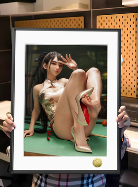 剑星Stellar Blade台球女郎伊芙周边装饰画