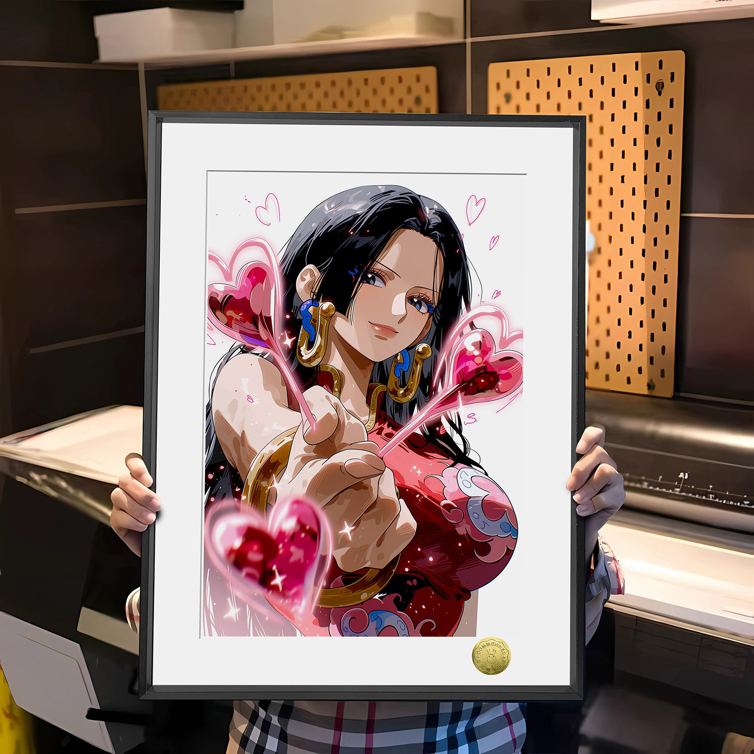 海贼王波雅・汉库克心之虏获同人周边装饰画