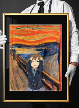 轻音少女平泽唯呐喊呆唯二次元午睡毯地毯装饰画