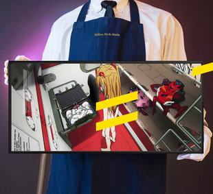 新世纪战士明日香EVA真希波鼠标垫装饰画初号机二号机