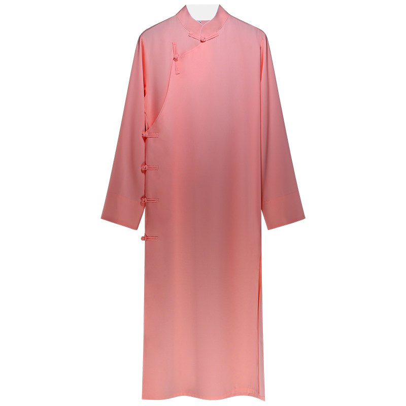 REPUBLICAN STYLE MENS SLANTED PLACKET MENS CHINESE STYLE ROBE HORSE COAT CHINESE GROOMSMAN COSTUME STAGE PERFORMANCE CROSSTALK COAT