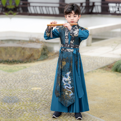 男童汉服中国风古装春秋古风唐装