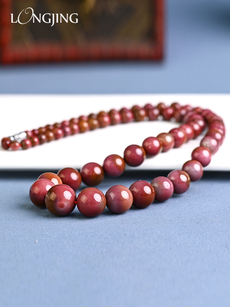 隆晶收藏盐源玛瑙塔链女手串项链满色满肉糖果色盐源毛衣珠链礼物