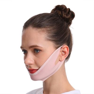 挂耳式双下巴提拉绷带