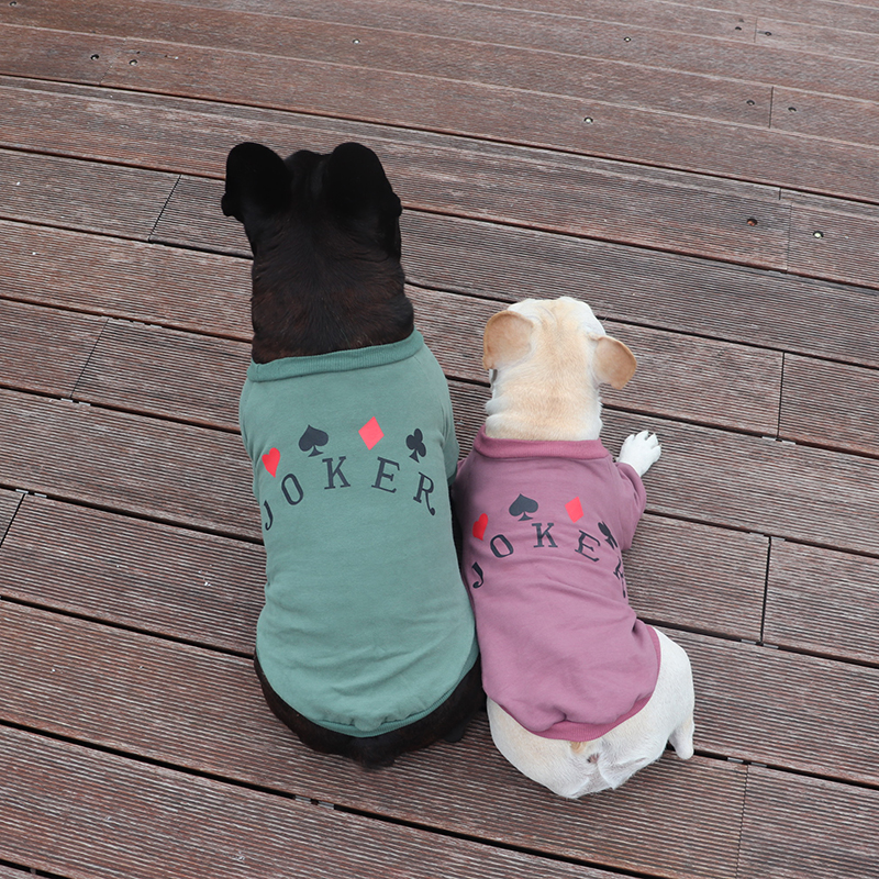 巴哥春秋装潮牌卫衣纯棉两脚法斗