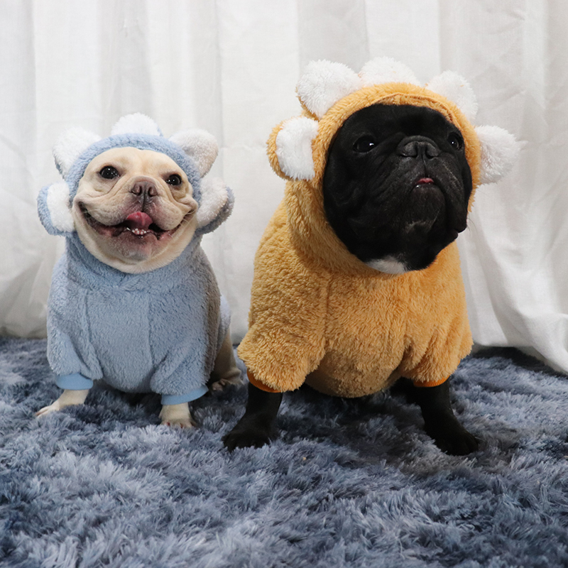 法斗衣服宠物秋冬装狗猫巴哥搞笑