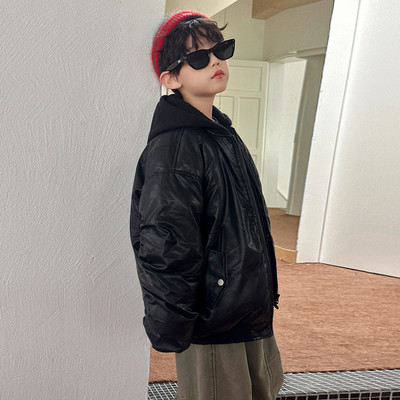 男童连帽卫衣春秋款2025新款