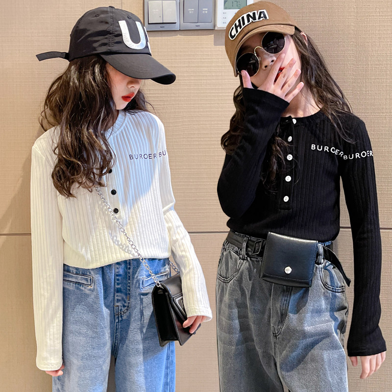 韩版字母印花纯棉连帽外套女春秋