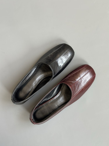 Blair Eadie 2026新款真皮乐福鞋女鞋单鞋妈妈鞋子软棉小皮鞋方跟