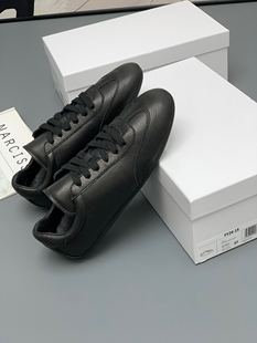 Eadie新款 德训鞋 鹿皮系带平底休闲鞋 小白鞋 女运动板鞋 Blair