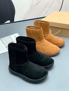 大棉鞋 Blair 真皮厚底加绒加厚爆款 2025新款 真皮雪地靴 Eadie