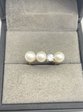 出口韩国14k真金AU585戒指孤品重量3.3克 标准码13号