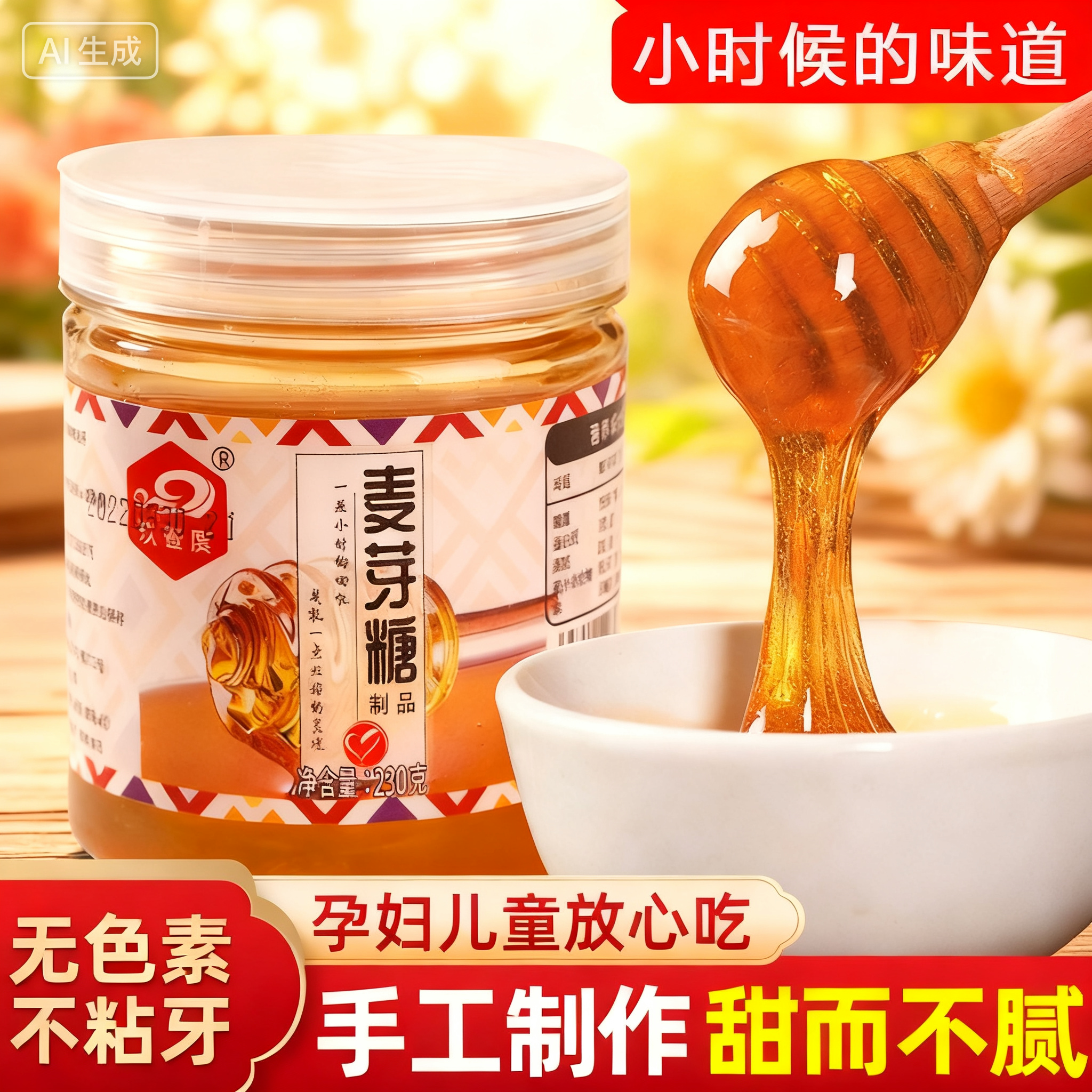 麦芽糖正宗手工制作烘焙烹饪专用