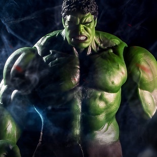 复仇者浩克联盟美队毒液可动人偶绿红巨人男孩子玩具摆件手办模型