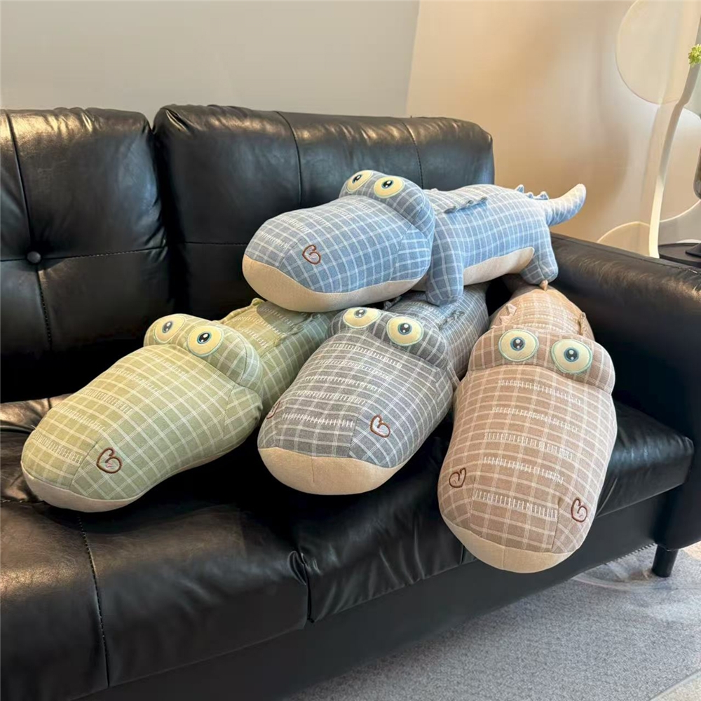 可爱娃娃恐龙毛绒玩具大号公仔女孩床上睡觉凉感抱枕玩偶鳄鱼超软