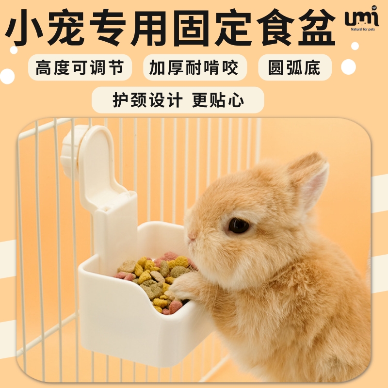 新款高颜值umi兔子固定食盆防扒