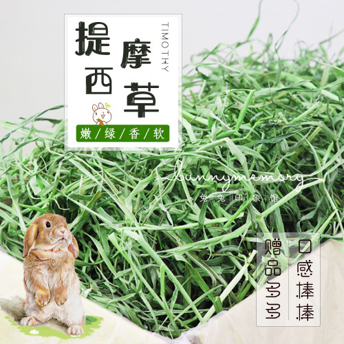 提摩西草2026年头茬暖棚南提嫩苗烘烤提草北提兔子磨牙健肠胃牧草 - 封面
