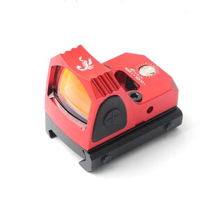 金属材质全息镜TMR瞄i准器高清虹膜红点镀膜底板模型弹弓抗震玩具