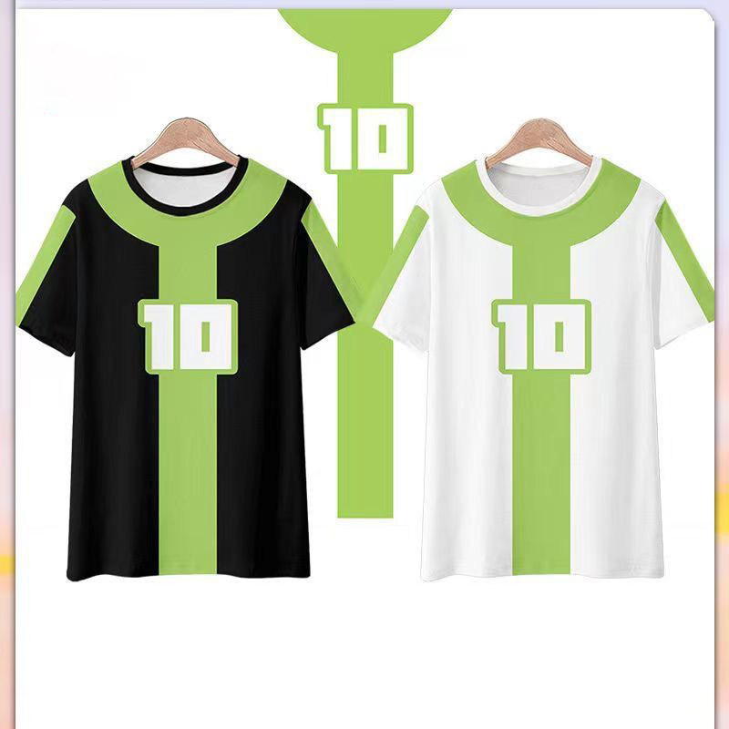 夏季潮流学生 少年骇客Ben10同款短袖 小班cos冒险动漫休闲男女装,男装,T恤,淘宝优惠券,粉丝福利购,淘宝优惠卷
