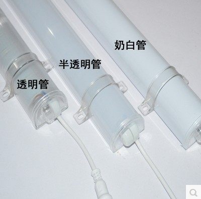 LED白色数码管护栏管防水户外内控六段单色白光暖黄光七彩24V220V