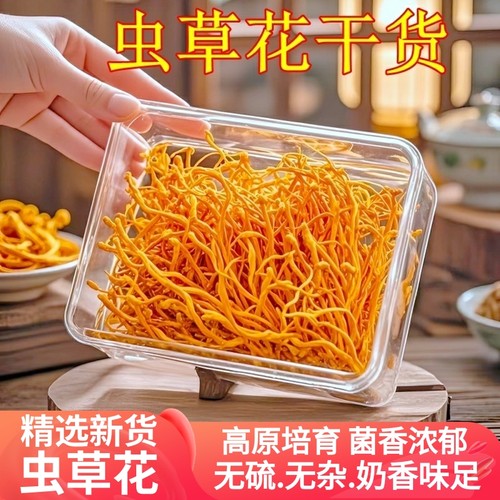 虫草花干货煲汤材料虫草