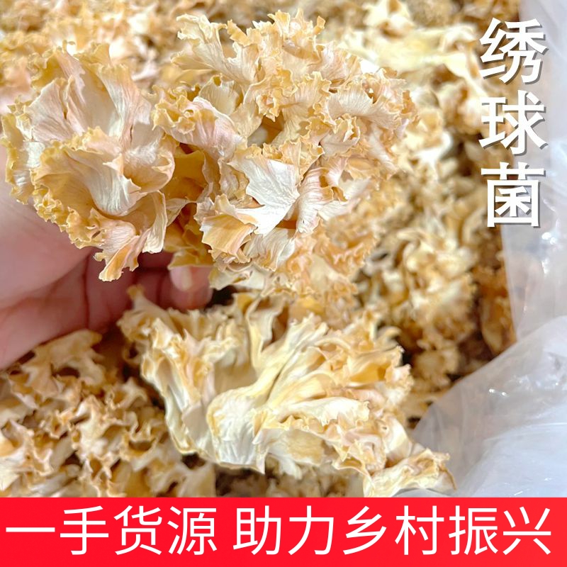 新货绣球菌干货 云南山珍特产美味食材秀球菌非新鲜香菇食用菌
